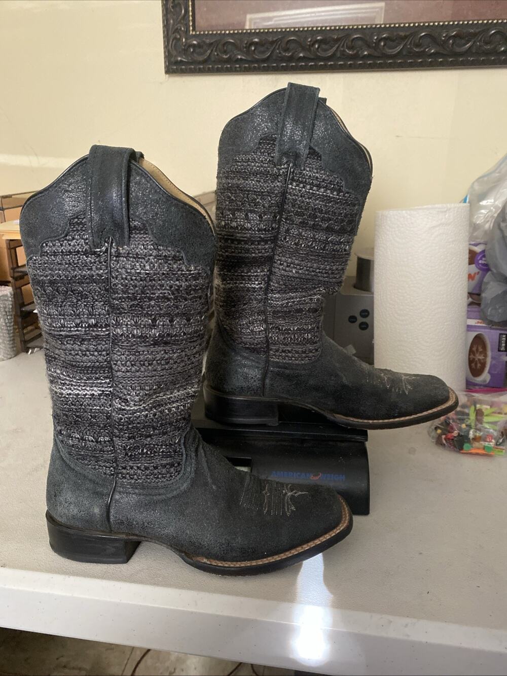 Women’s Roper Cowboy Boots Size 9
